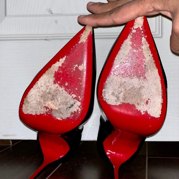 Black RED BOTTOMS So Kate Christian Louboutin - Picture 2 of 4